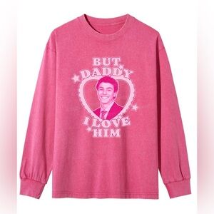 Cherry Kitten Luigi Pink Longsleeve Tshirt